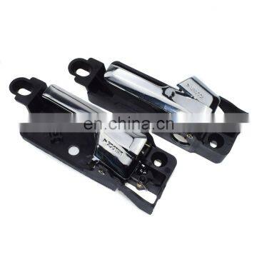 2PCS Rear Inside Chrome Door Handle For Ford Fusion 06-12  Milan LINCOLN MKZ 07-12 ZEPHYR 06 6E5Z5422600A,6E5Z5422601B