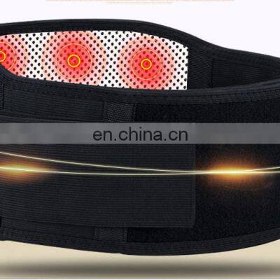 Best Sell Tourmaline Self-heating Adjustable Waist Protection Back Support Belt