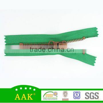 Designing Bags Such as School Bags for Girls 5# C/E Red Bronze Zippers photo-3