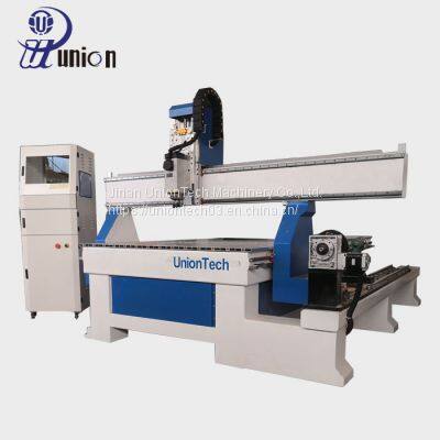 3D CNC Router 4x8ft Furniture Production Line 1325-R Wood Engraving CNC Router Machine For Wood Cylinder