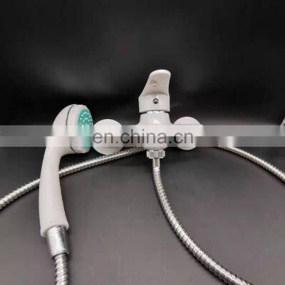 White Water Faucet Plastic Tap Bathroom Shower Faucet With Shower Head photo-2