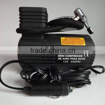 DC12V mini plastic air comperssor for car