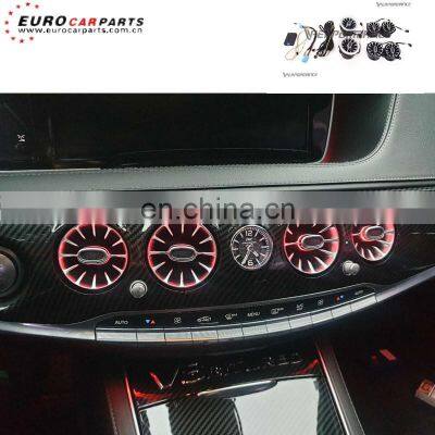 S Class W222 S400 S450L S600 Air Conditioning Turbine LED Interior Lights for W222 S500 S350 Air Vent Ambient Lights photo-2