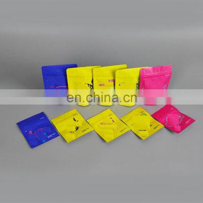 3.5g Custom Label Printed Cookie/Zip lock Mylar Packaging Smell Proof Mylar Pouch Bag