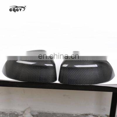 Side Mirror Cover Interior Decoration for Bmw X3 X4 X5 X6 in Chrome Carbon Fiber photo-2