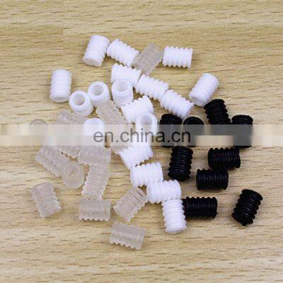 Low Price Silicone Plastic Elastic Toggle Silicone Cord Locks Stopper For Mask