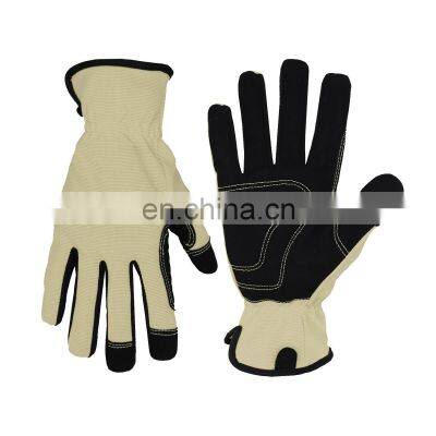 HANDLAND Thorn Proof Touch Screen Car Mechanic Gloves Mens Driving Gloves