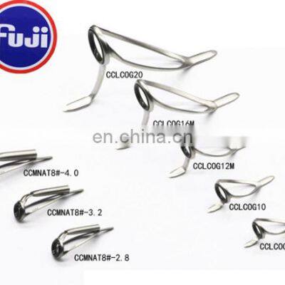 High Gloss Ceramic Fuji guide Rings Tips Fishing Rod Guides