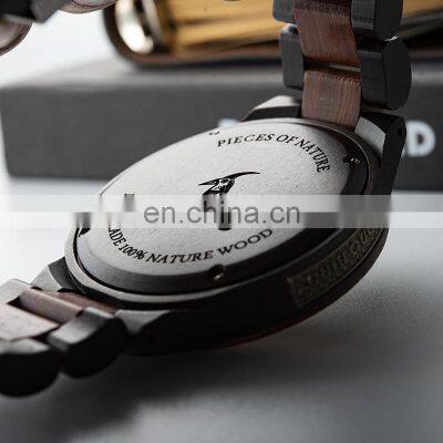 BOBO BIRD Handmade Wristwatch Wooden Watches Men Luxury Business With Maple Wood Band Dropshipping photo-5