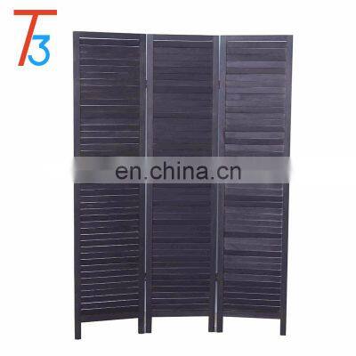 High Quality China Wooden Room Divider Folding Screen Wholesale