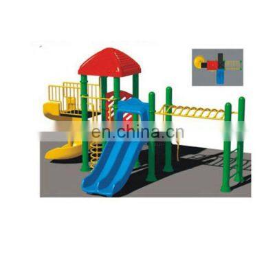 Amusement park fantasy world used outdoor slides for children playground equipment china