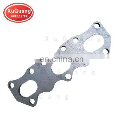 XUGUANG iron laser cutting flange with three engine hole used for muffler catalytic converter flange cone