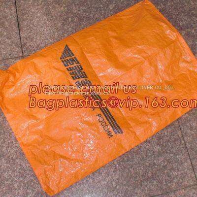 POLYPROPYLENE WOVEN BAG, PP WOVEN SACK, PP BAG, LAMINATED, GUSSETED, POST COURIER, SAND SACK LINER
