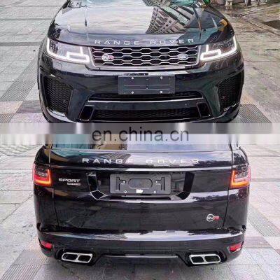 SVR Auto Performance Body Kit for Range Rover Sport L494 2014-2017 Year Upgrade to 2020 SVR Model With Headlights Bumpers Fender photo-3