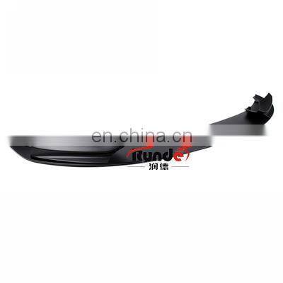 RD For BMW 5-series Sports Modified MP Sub Black Front Lip F10f18 Modified Bright Black Front Dumb Black Carbon Fiber Front Lip photo-5