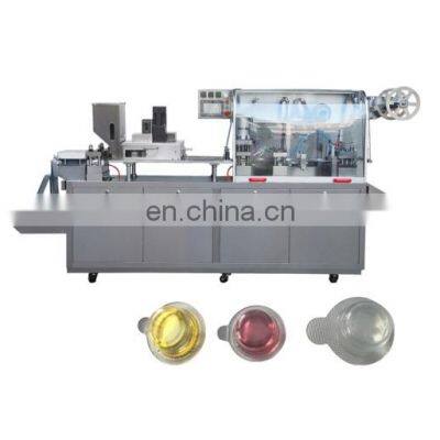 Mini Auto Tablet Blister Packing Machine Blue Tablet / Capsule With High Quality mini blister machine for honey packing