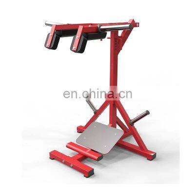 Standing Calf Raise Machine Red Black HA80 Commercial Gym Fitness Equipment Stand Calf Machine