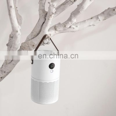 Hepa Filter  Air Diffuser Portable Mini Air Home Purifier With Night Lighting