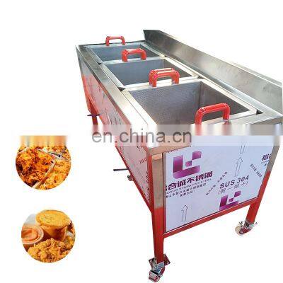 Long French Fries Frying Machine Blanching Machine Fried Chicken Machine