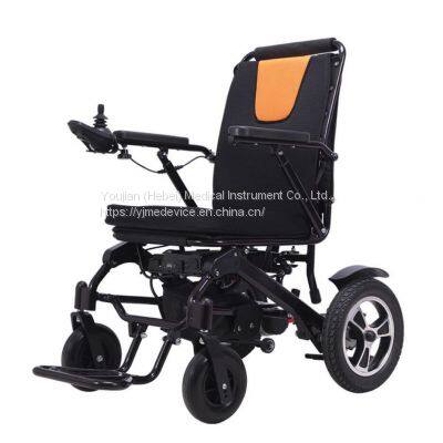 Electric Aluminum Alloy Travel Wheelchair