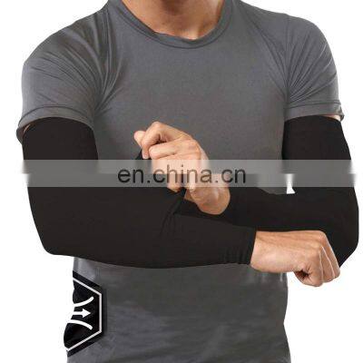 Outdoor sports sunscreen ice silk sleeve women's driving and riding breathable UV protection arm cover men's summer