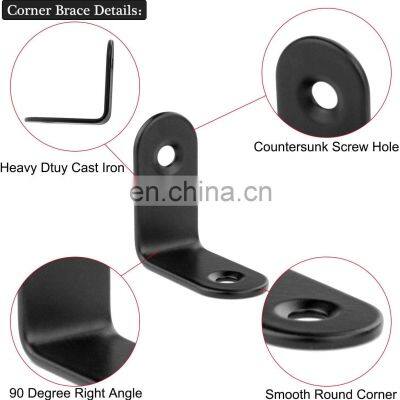 Custom L Shaped Galvanized Metal Steel Angle Corner Brackets