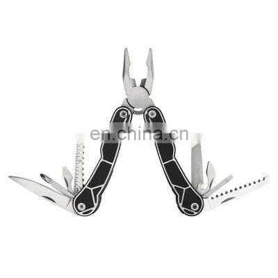Black Handle Folding Pliers Outdoor Survival Pliers Home Multifunctional Combination Tool  Screw Pliers