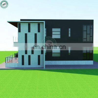 Modern Industrial Design 2 Storey Apartment Flatpack Container Ensuite Flat Prefab Modular Student Dormitory photo-3