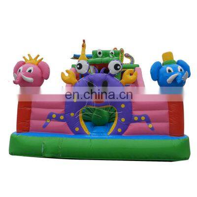 Kids Inflatable Amusement Park, Jumping Bouncer Slide With Obstacle Course and Inflatable Maze photo-5