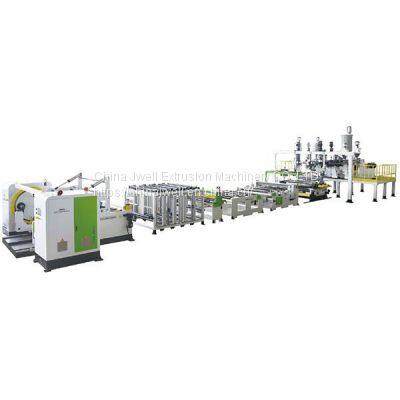 PP/PE/PA/PETG/EVOH Multilayer Barrier Sheet Co-extrusion Line