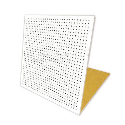 False Acoustic Panels Suspended Mineral Fiber Ceiling Board