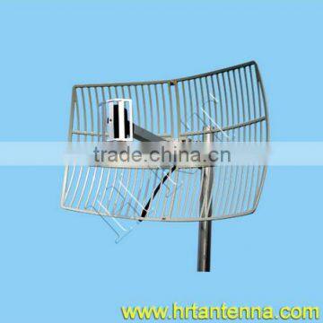 2300 ~ 2700MHz 21dBi Wideband Outdoor Directional Point To Point Grid Parabolic Antenna TDJ-2327SP6