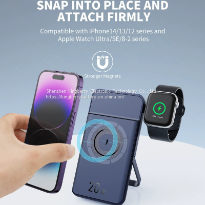 Wireless Magsafe Power Bank 10000mah With Stand Function photo-4