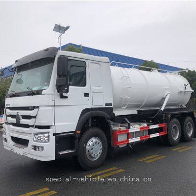 SHACMAN18 cubic suction truck