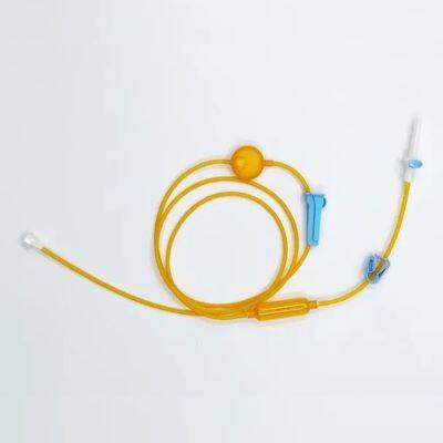 Disposable ordinary precision filter infusion set