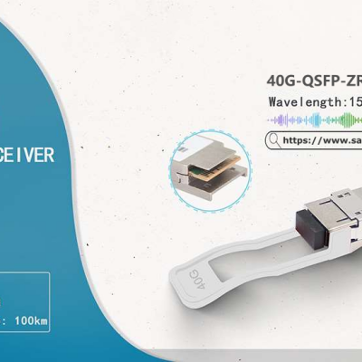 QSFP-40G-ZR4+ 40G QSFP+ ZR4+ LWDM4 100 км LC ШВП DDM оптоэлектронный приемопередатчик-модуль