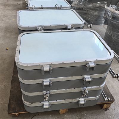 Supply of Marine Equipment Marine Doors and Windows Outfitting Marine Aluminum Cab Fixed Rectangular Window Left Oblique Window photo-5