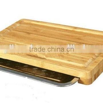 bamboo chopping blocks with drawers