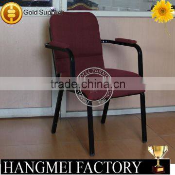 cheap and durable church chair with armrest