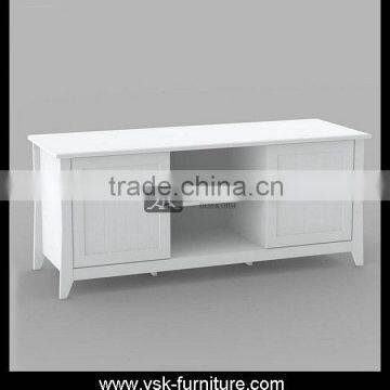 TV-123 Rural Style White Color TV Cabinet