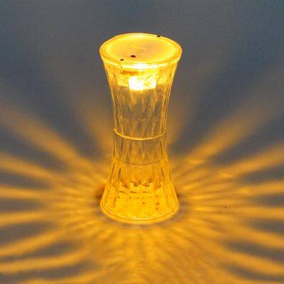 LED holiday lighting wholesale Table Lamp Acrylic Decoration Desk Lamps lights for home Bedroom Crystal decor Night Lights