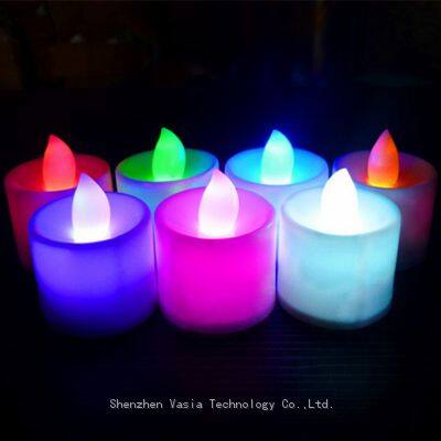 Wholesale Flameless LED Tealight Candles, Battery-Operated Flickering for Weddings & Bulk Decor