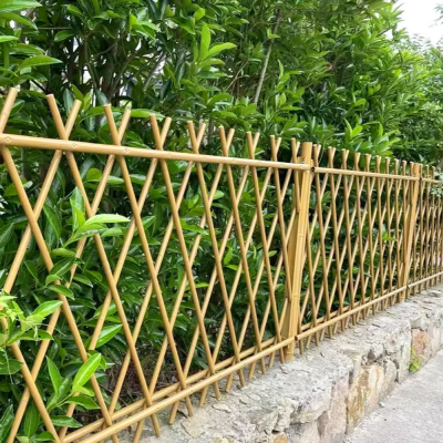 Artificial Bamboo Fence & Driveway Gate | Waterproof Outdoor Garden & Villa Limitation Bamboo Fence photo-2