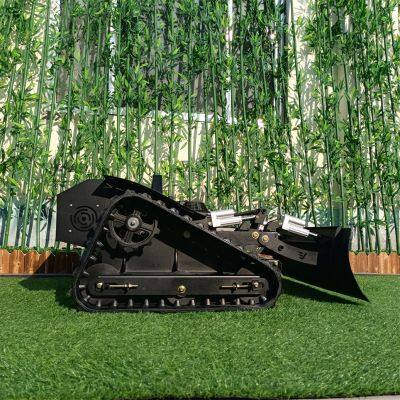 Hybrid Self-Charging Generator Brushless Dc Motor Remote Control Mower With Tracks photo-5