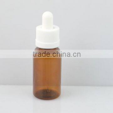 30ml PET bottle plastic essential oil dropper empty cosmetic bottle