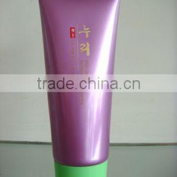 Cosmetic PE Tubes with Hot-stamping,foil hot stamping cosmetic tube