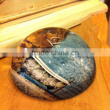 Crystal Paperweight Paperweight in Crystal Crafts