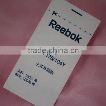 New Hot Fashion Economic Plastic Printed Garment Label photo-4