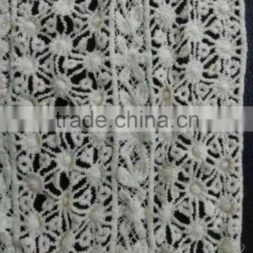 Whole Sale High Quality Embroidery Cotton Lace Fabric photo-4