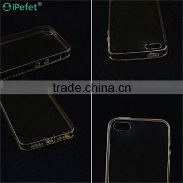 Colorful Bumper Clear Back Cover Soft Flexible TPU Phone Case For IPhone 5/se photo-6